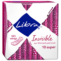 Libra Pad Invisible Super 10 Pack
