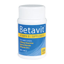 Betavit 100mg 100 Tablets