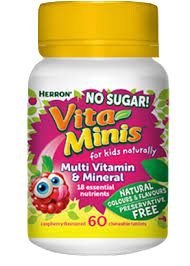 Herron Vita Minis Multi-Vitamin & Minerals 60 Tablets