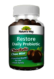 Nature's Way Restore Daily Probiotic Choco Mint Flavour