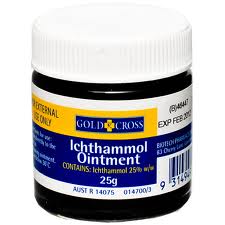 Gold Cross Ichthamole Ointment 25g
