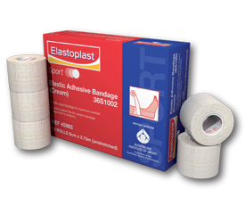 Elastoplast Sport Elastic Adhesive Bandages 75mm x 2.75m 12 Rolls 36S1003