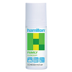 Hamilton Family SPF30+ Sunscreen Roll On 50ml