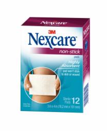 Nexcare Pads Non-Stick 75x101mm 12