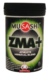 Musashi ZMA+ 60 Capsules