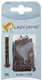 Lady Jane Brown Bobby Pins 25 Pack 2607BR
