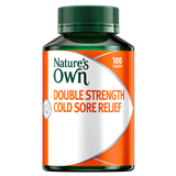 Natures OwnN 1738 Double Strength Cold Sore 100 Tablets
