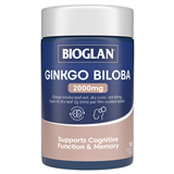 Bioglan Ginkgo 2000mg 100 Tablets