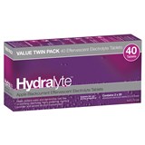 Hydralyte Effervescent Apple Blackcurrant  40 Tablets