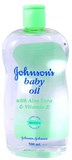 Johnsons Baby Oil With Aloe Vera  Vitamin E 500ml