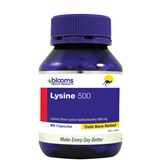 Blooms Lysine 500mg 60 Capsules
