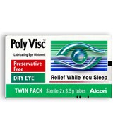 Poly Visc Eye Ointment 35g Twin Tube
