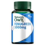 Natures Own 710 Fenugreek 60 Tablets 1000mg