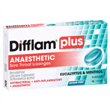 Difflam Lozenges AAA Menthol  Eucalyptus 16