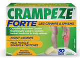 Crampeze Forte Leg Cramps  Spasms 30 Tablets