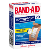 Band  Aid Tough Waterproof Regular 20 Strips