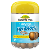 Natures Way Kids Smart Probiotic Choc Balls 50