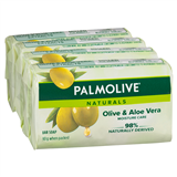 Palmolive Smooth  Moisture with Aloe  Olive Extracts 90g x 4 Packs