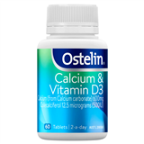 Ostelin Vitamin D  Calcium 60 Tablets