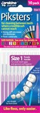 Piksters Size 1 Purple Interdental Brush 10 Pack