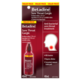 Betadine Sore Throat Gargle 40ml Value Pack
