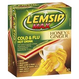 Lemsip Max Decongestant Honey  Ginger 10