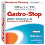 GastroStop Loperamide 20 Capsules