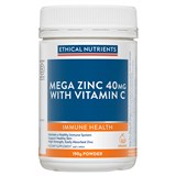 Ethical Nutrients Mega Zinc Powder Orange 190g