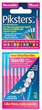 Piksters Interdental Brush 00 Pink 10 Pack