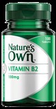 Natures Own Vitamin B2 100mg 100 Tablets
