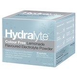 Hydralyte Colour Free Lemonade Powder Sachets 49 x 10
