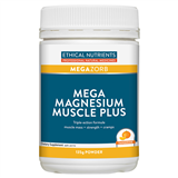 Ethical Nutrients Megazorb Mega Magnesium Muscle Plus Powder Tangerine 135g