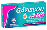 Gaviscon Dual Action Heartburn and Indigestion Relief Mixed Berry Flavour 16 Tablets