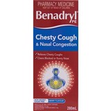 Benadryl Pe Chesty Cough  Nasal Congestion 200ml