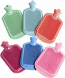 Hot Water Bottle Assorted Colour