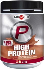 Musashi P High Protein Chocolate 375g