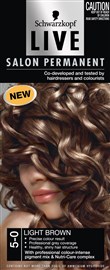 Schwarzkopf Live Salon Permanent 5-0 Light Brown