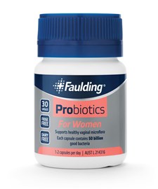 Faulding Probiotics for Women 30 Capsules