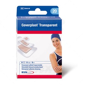 Coverplast Transparent Assorted 20 Packs