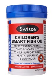 Swisse Children's Smart Fish Oil 90 Capsules