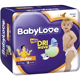 Babylove Convenience Walker 12 - 17kg 18 Pack