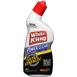 White King Ultra Strength Toilet Gel Lemon 500mL