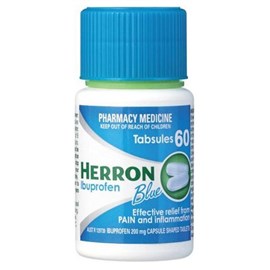 Herron Blue Ibuprofen 60 Tabsules