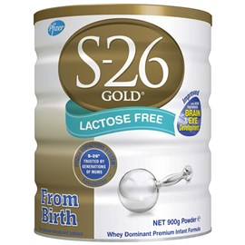 S-26 Gold Lactose Free 900g