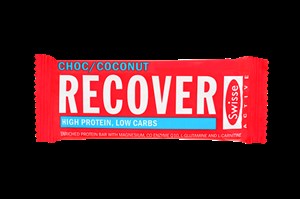 Swisse Active Protein Bar Choc/Coconut 30g x12 Packs