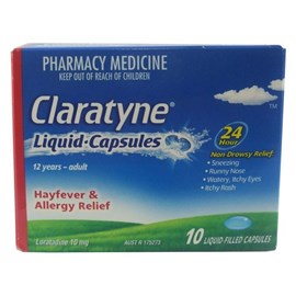 Claratyne 10 Liquid Capsules