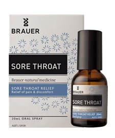 Brauer Sore Throat Spray 20ml