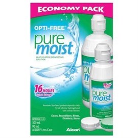 Opti Free Pure Moist Economy Pack 300ml +90ml