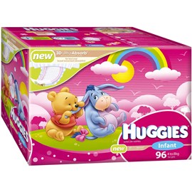 Huggies Infant Girl 96 Pack