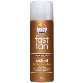 Le Tan Fast Tan Dark Bronze Le Can 150g